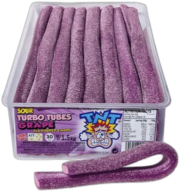 TNT Sour Turbo Tubes Grape