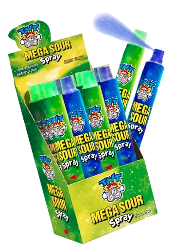 TNT Mega Candy Sour Watermelon & Grape Spray