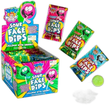 TNT Sour Face Dips
