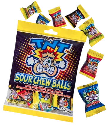 TNT Sour Chew Balls