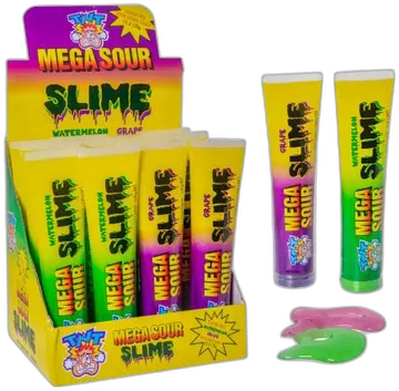 TNT Mega Sour Slime Watermelon & Grape