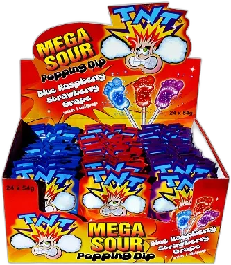 TNT Mega Popping Candy Dip