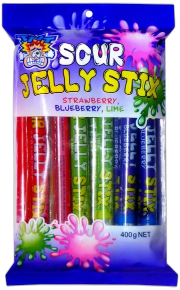 TNT Sour Jelly Stix Bag