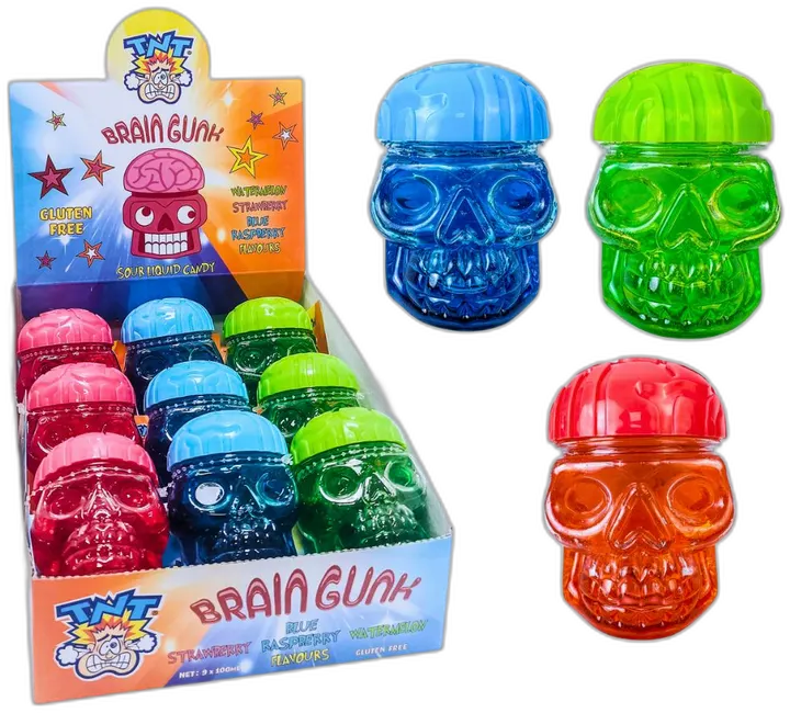 TNT Sour Brain Gunk — TNT sprays & liquids pack shot