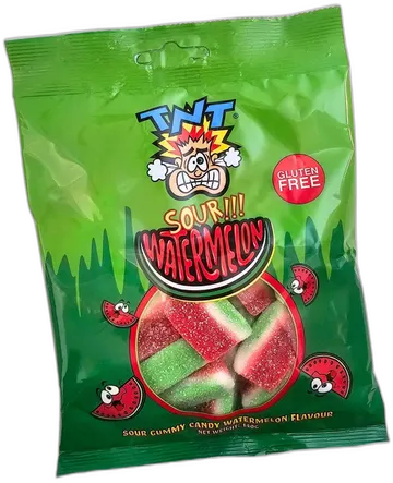 TNT Sour Watermelon Slices Bag
