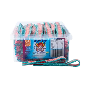 TNT Sour Straps Blue Raspberry