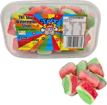 TNT Sour Watermelon Slices